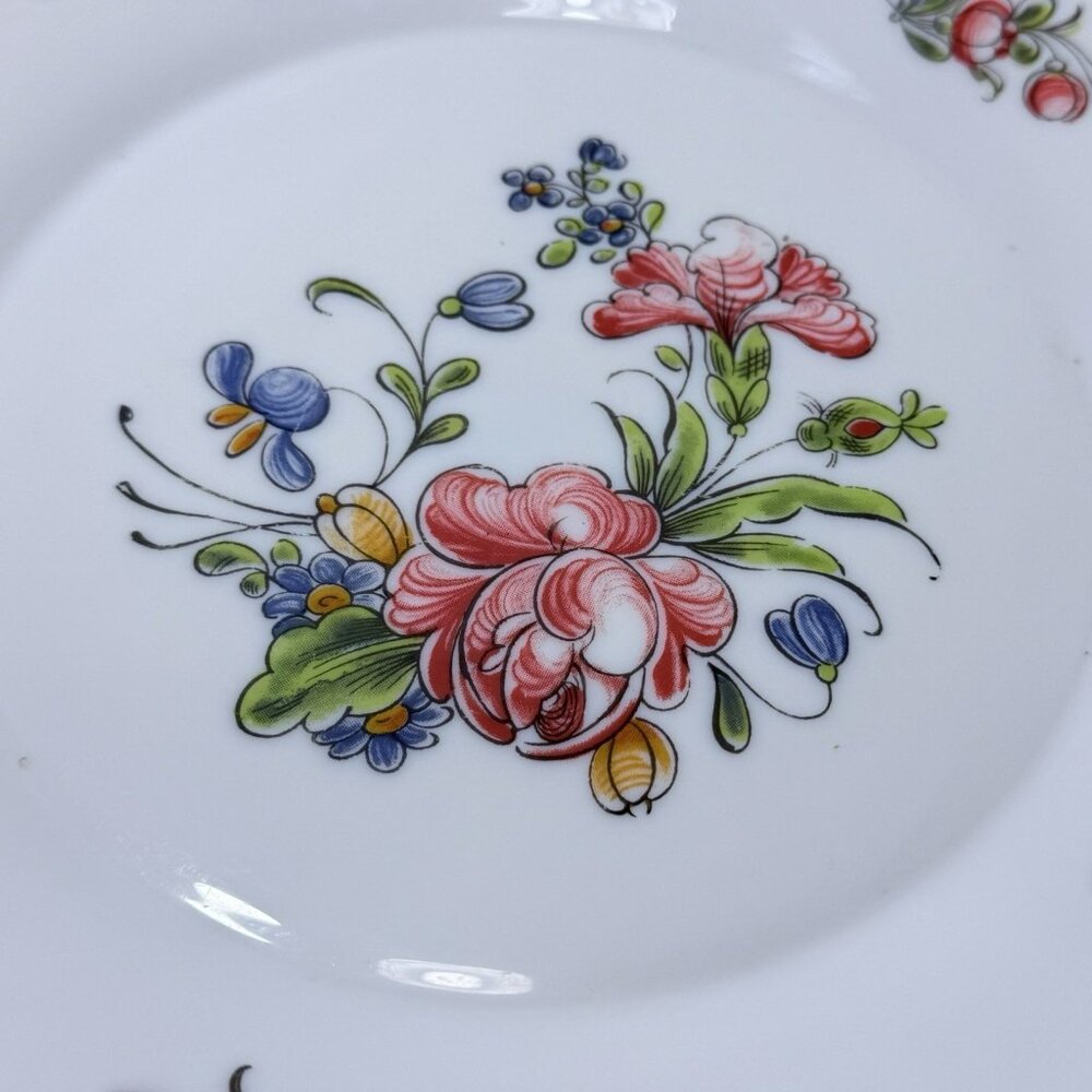 Vintage Arcopal France Provincial Dinner Plate 10” Flower Spring Summer Garden - Picture 6 of 12